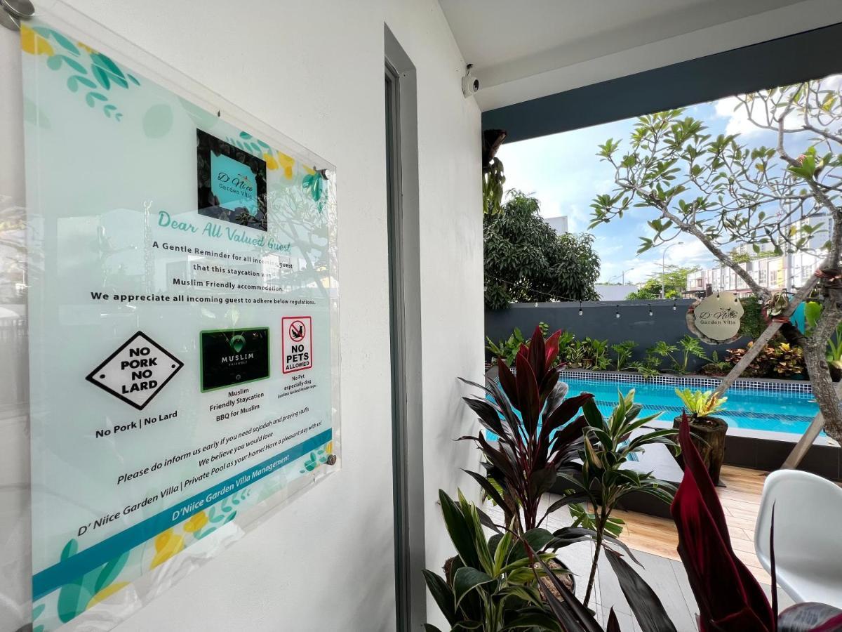 הוילה D Niice Garden View With Private Pool Bukit Indah, ג'והור בהרו מראה חיצוני תמונה